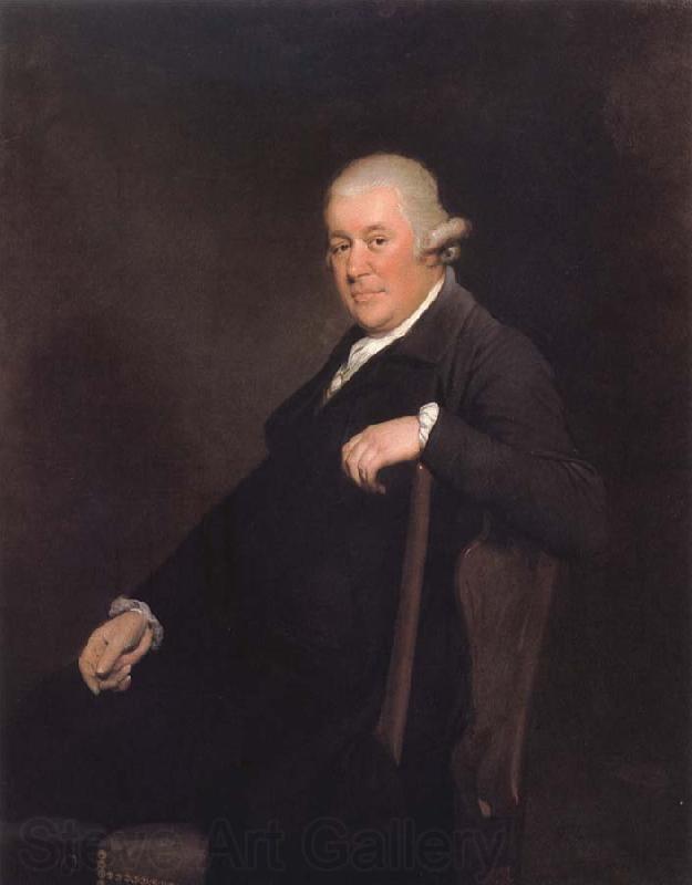 Joseph Wright Portrait of the Reverend Basil Bury Beridge